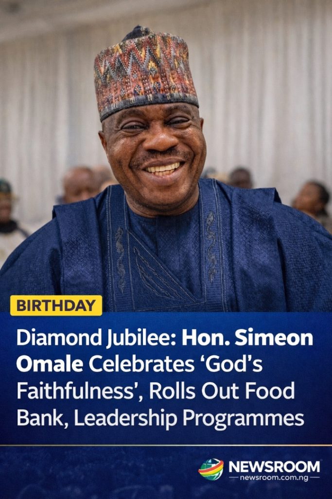 Diamond Jubilee: Hon. Simeon Omale Celebrates ‘God’s Faithfulness’, Rolls Out Food Bank, Leadership Programmes