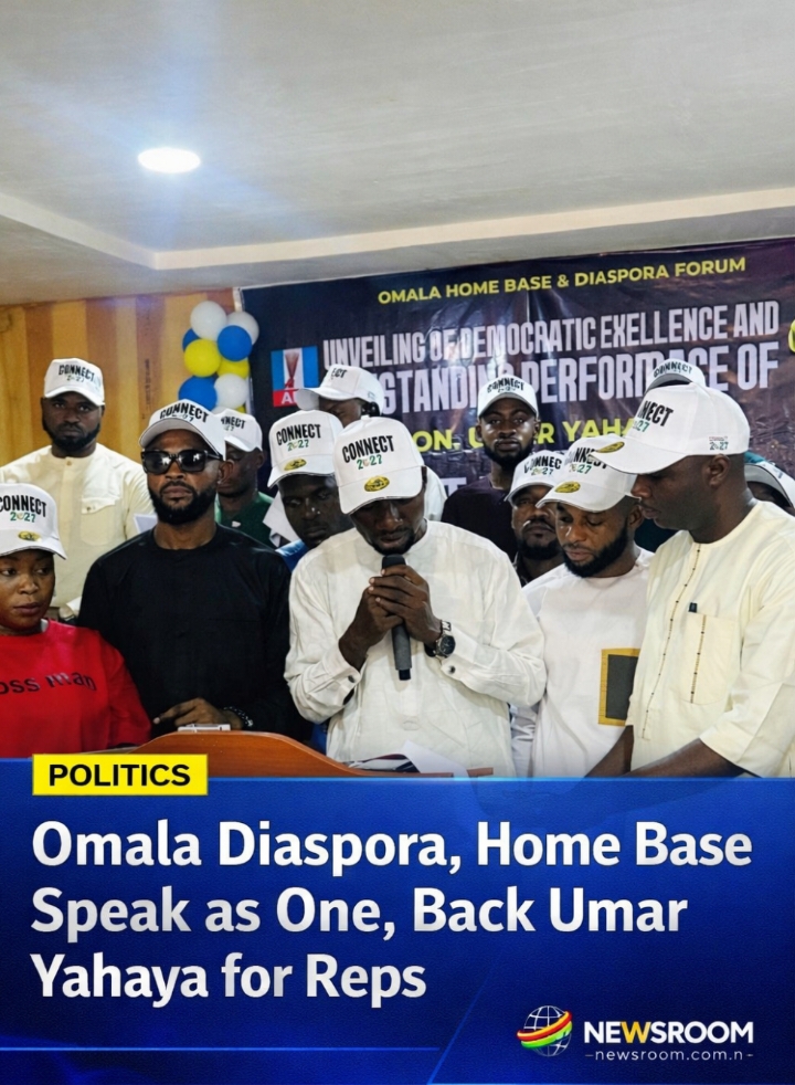 Omala Diaspora, Home Base Speak as One, Back Umar Yahaya for Reps